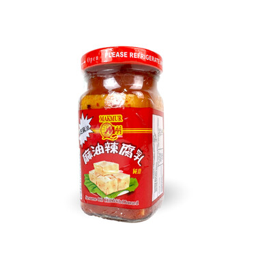 Makmur Brand Sesame Oil Chili Pickled Beancurd (120g)